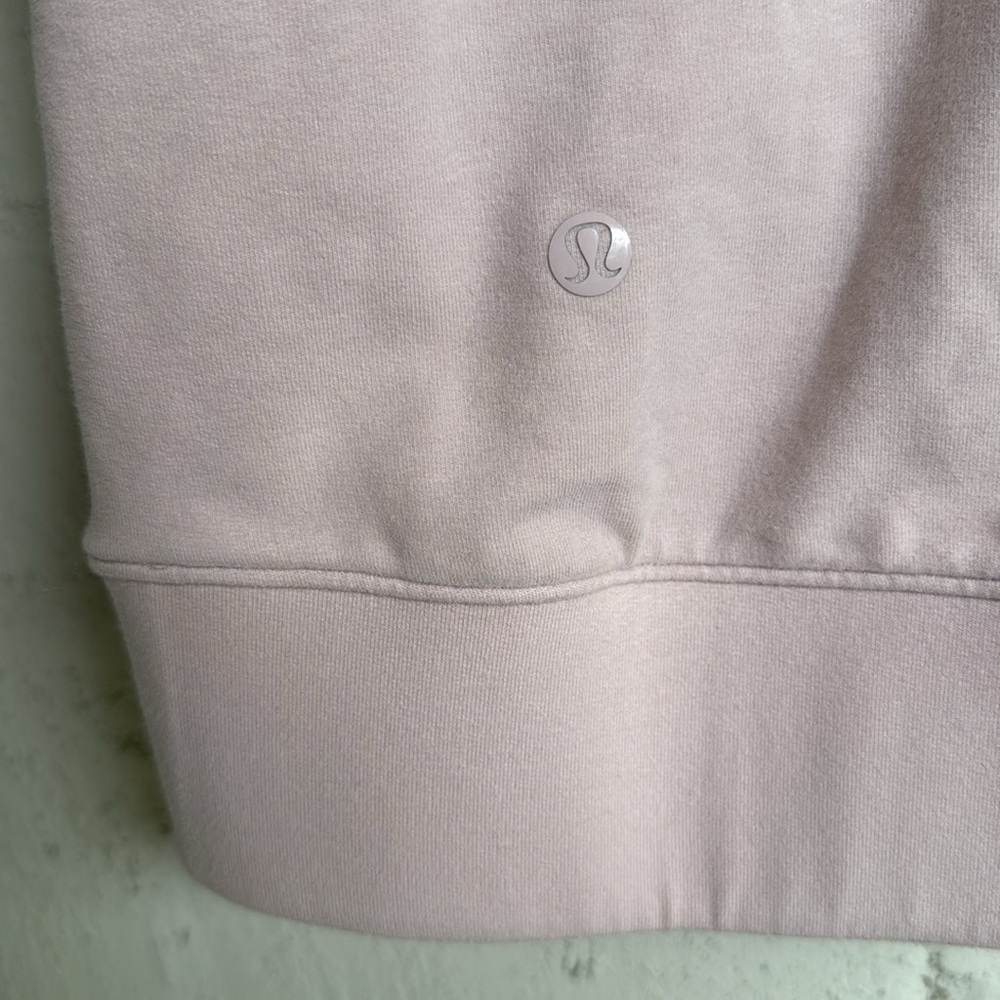 Lululemon Go Forward Pullover Porcelain Pink Size 6 - Picture 10 of 15